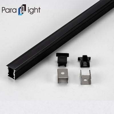 PXG-103A Black series aluminum profile with black PC diffuser