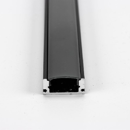 PXG-204黑色系列铝型材，带黑色PC扩散器