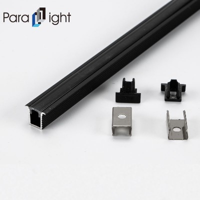 PXG-101A黑色系列铝型材，带黑色PC扩散器