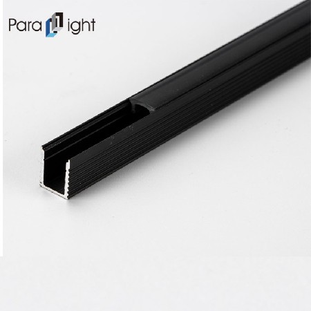 PXG-101黑色系列铝型材，带黑色PC扩散器