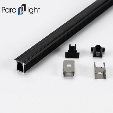 PXG-101A黑色系列铝型材，带黑色PC扩散器