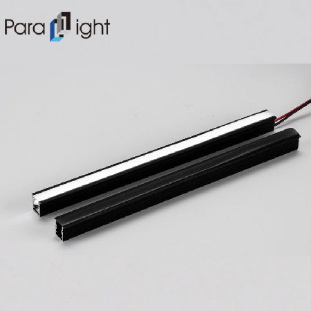 PXG-103A带黑色PC扩散器的黑色系列铝型材