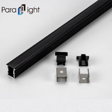 PXG-103A带黑色PC扩散器的黑色系列铝型材
