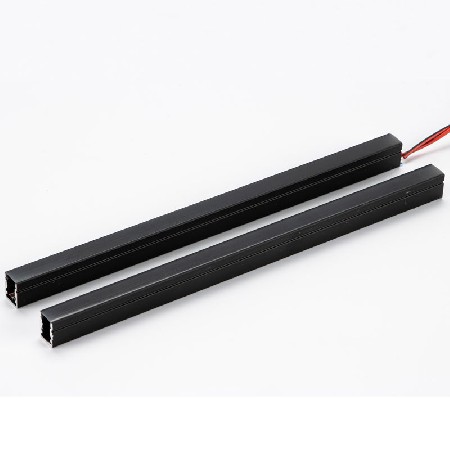 PXG-103M黑色系列铝型材，带黑色PC扩散器