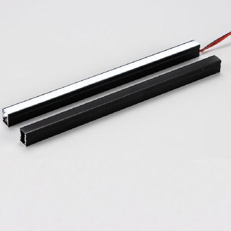 PXG-103M黑色系列铝型材，带黑色PC扩散器