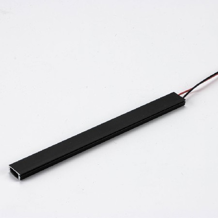 PXG-204黑色系列铝型材，带黑色PC扩散器