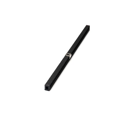 PXG-101 Black series aluminum profile with black PC diffuser